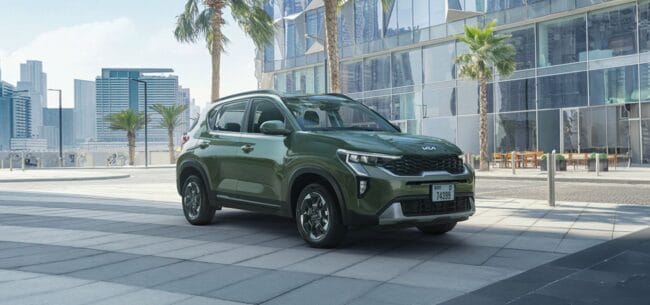 kia sonet front view