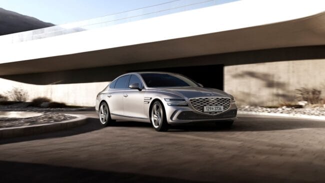 genesis g80 front view