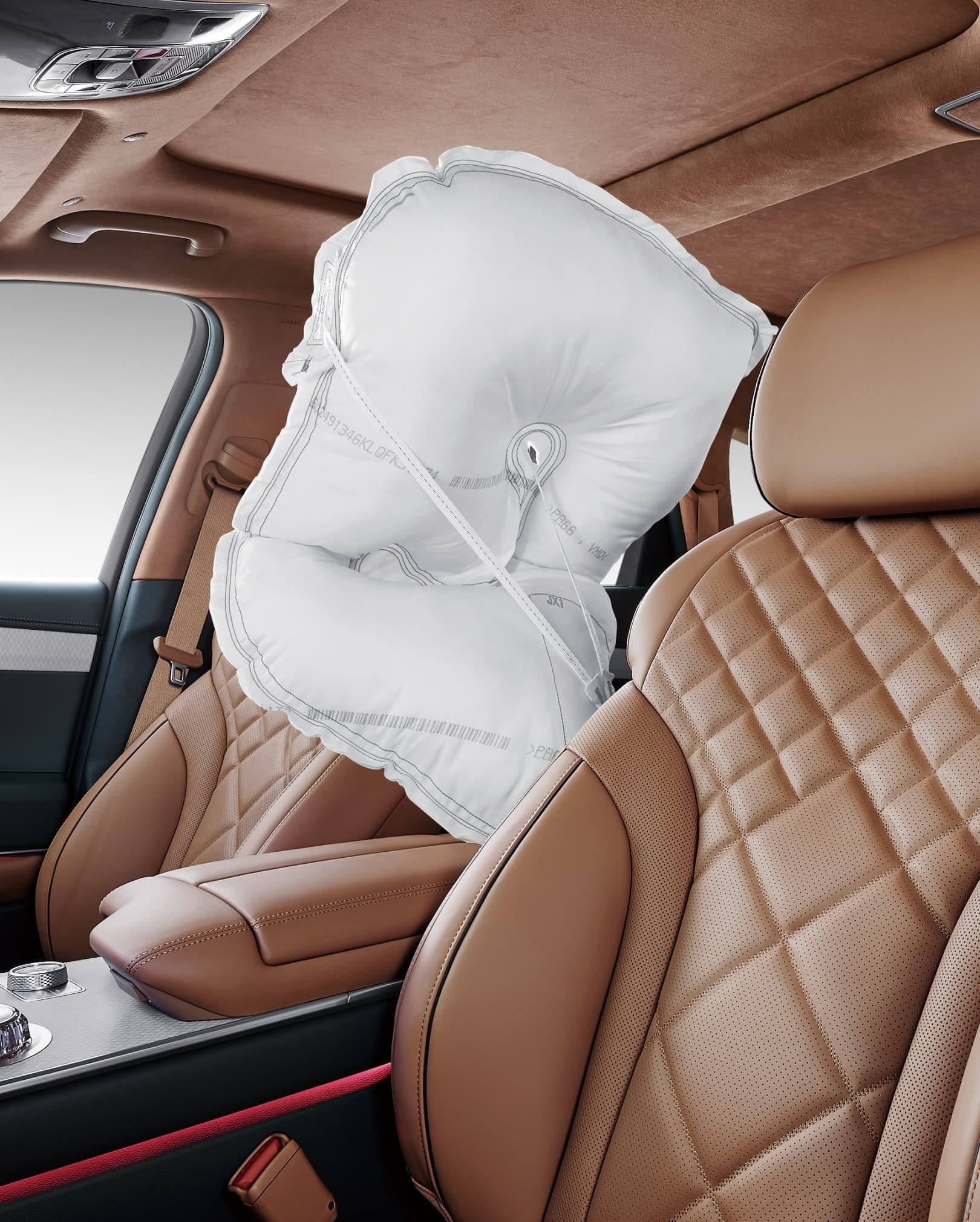 Genesis GV80 interior view