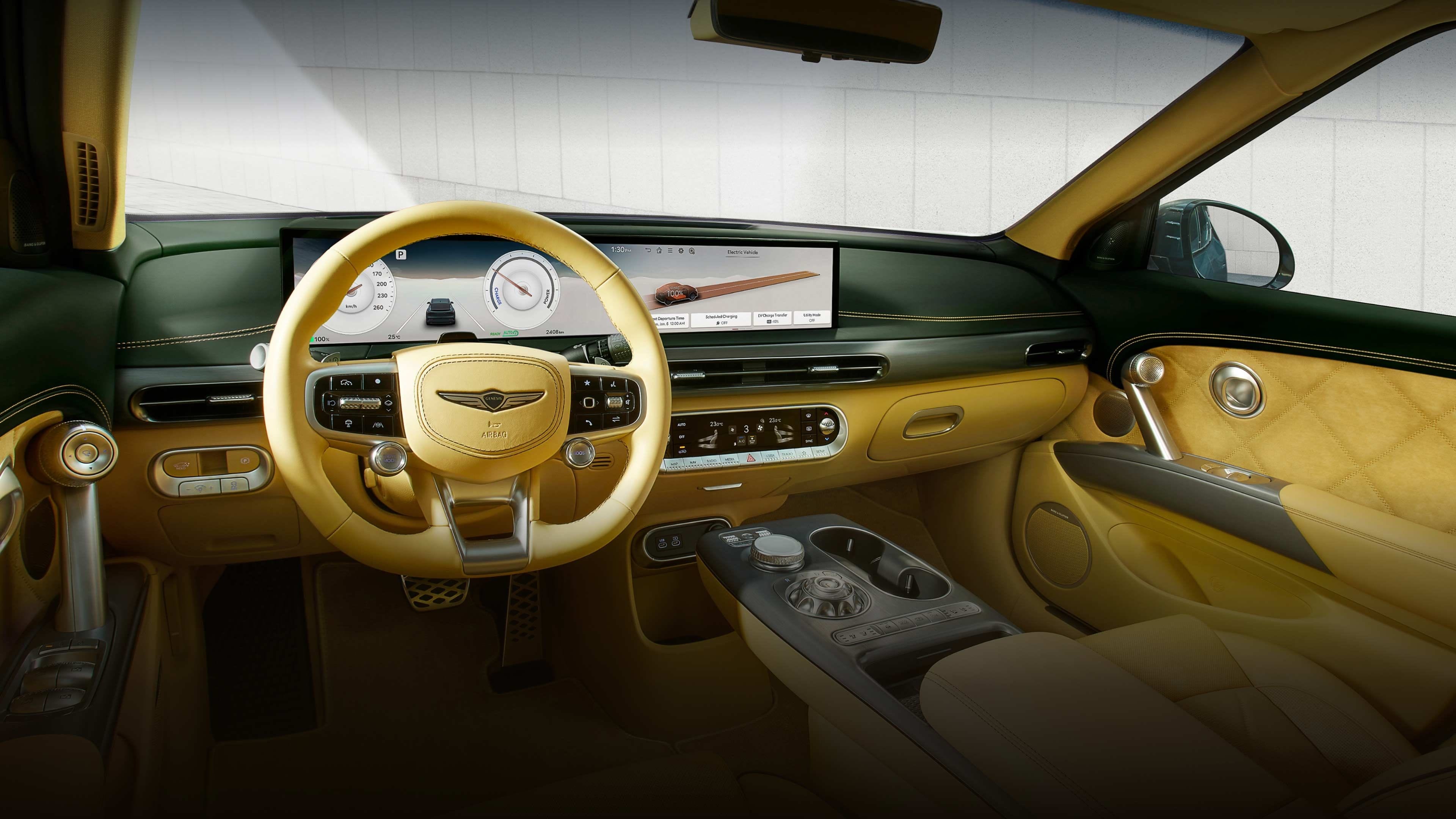 Genesis GV60 interior view