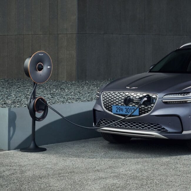 Genesis Electrified GV70 front view