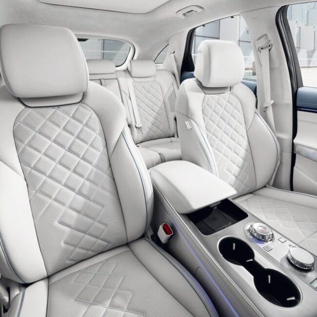 Genesis Electrified GV70 interior view