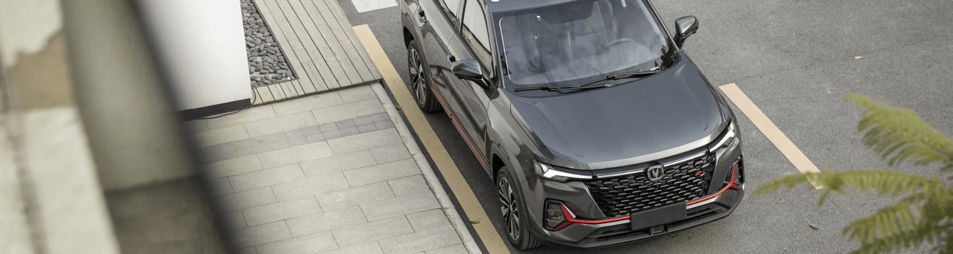 Changan CS35 Plus top view