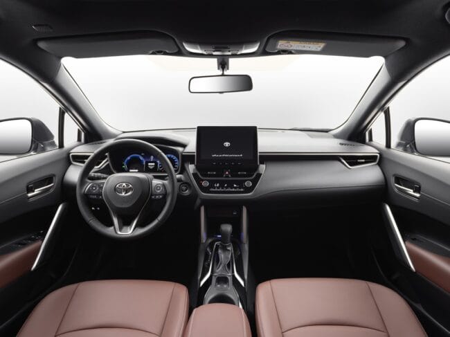 Toyota Corolla Cross interior view