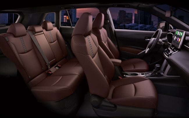 Toyota Corolla Cross interior view