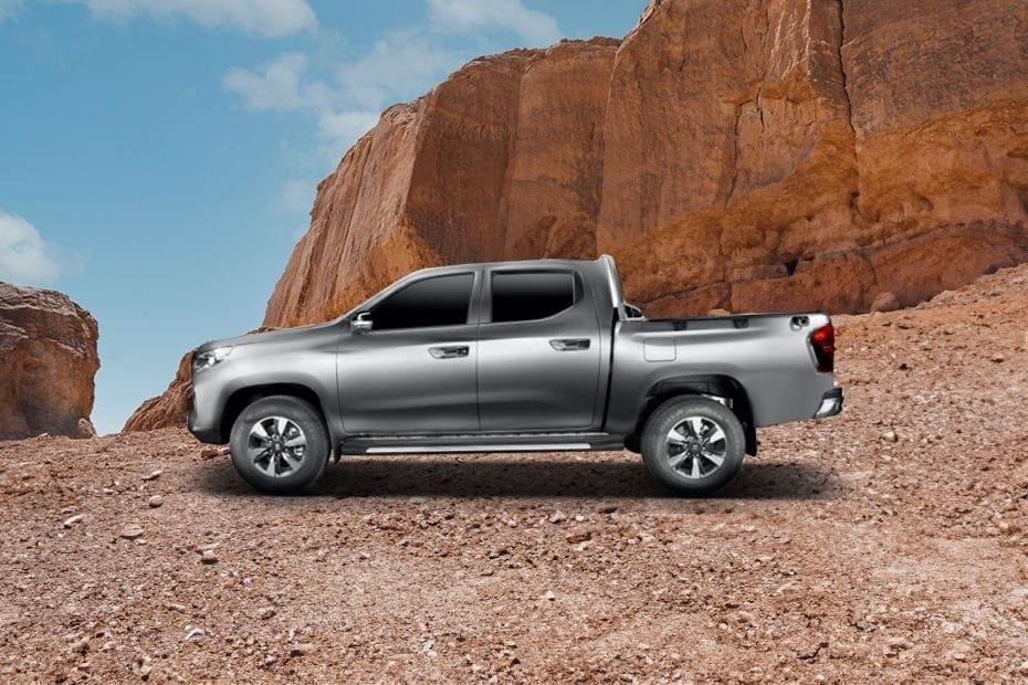 Changan Hunter side view in grey color