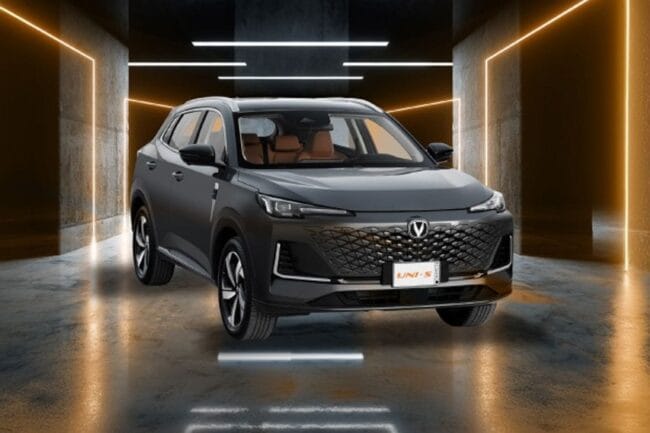 Changan Uni-S front view in black