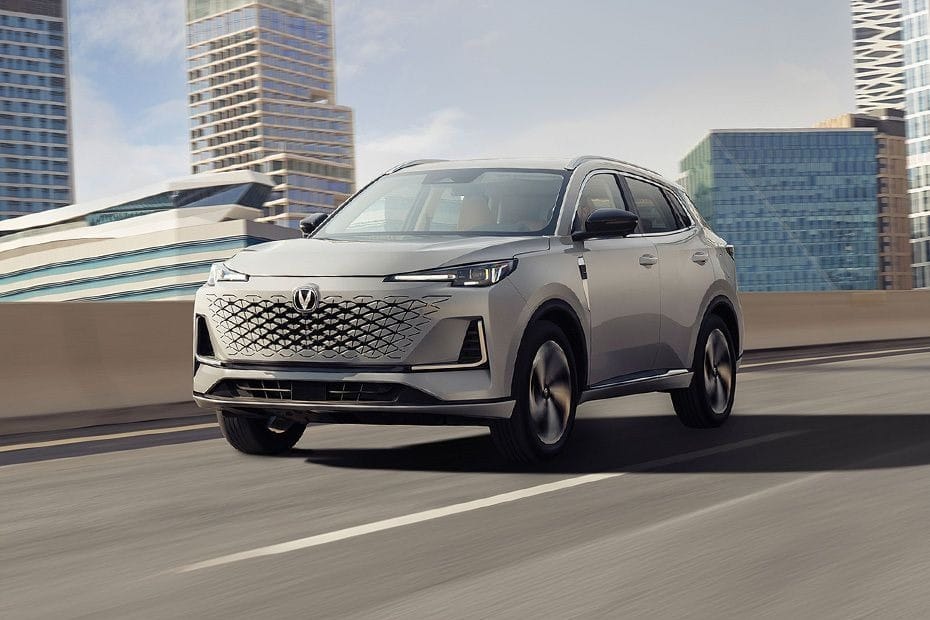 Changan Uni-S front view in grey color