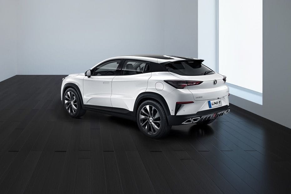 Changan UNI-T rear view in white color