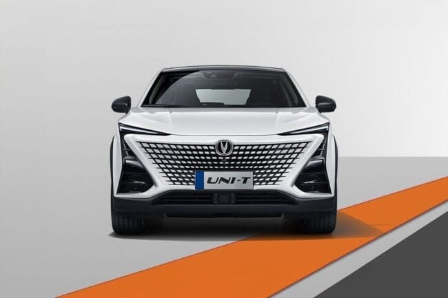 Changan UNI-T front view in white color