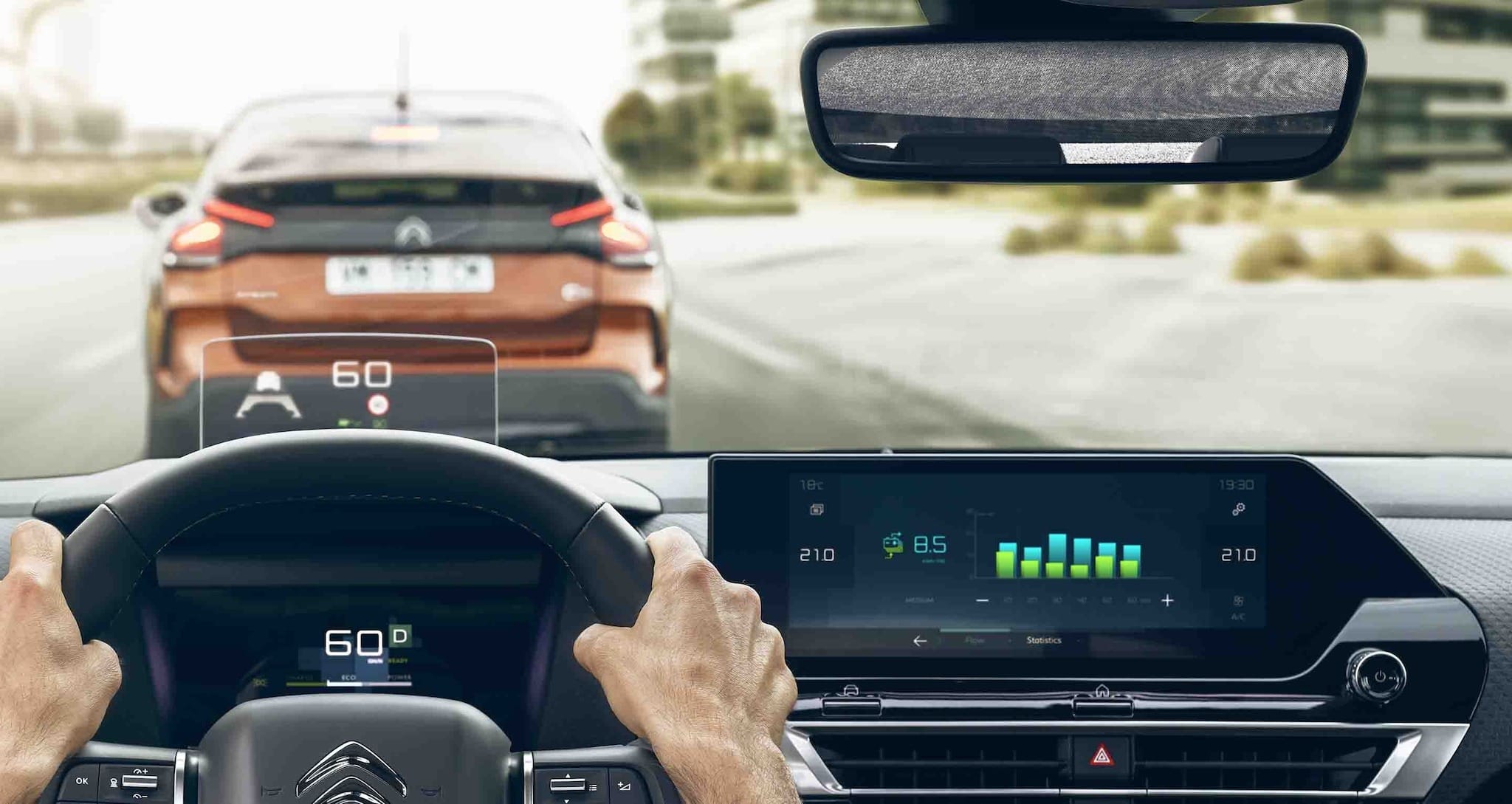 Citroen C4 interior view