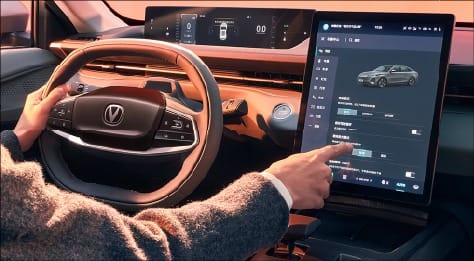 Changan Eado Plus interior view