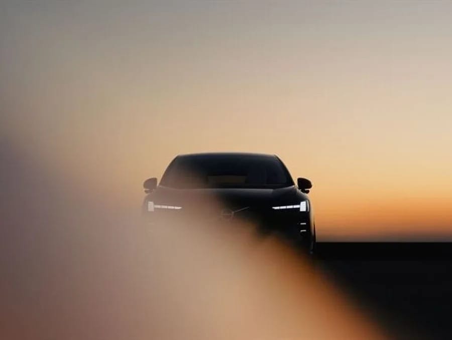 volvo EX60 Front View