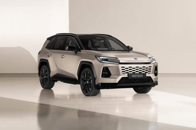 toyota rav4 2026 side view 