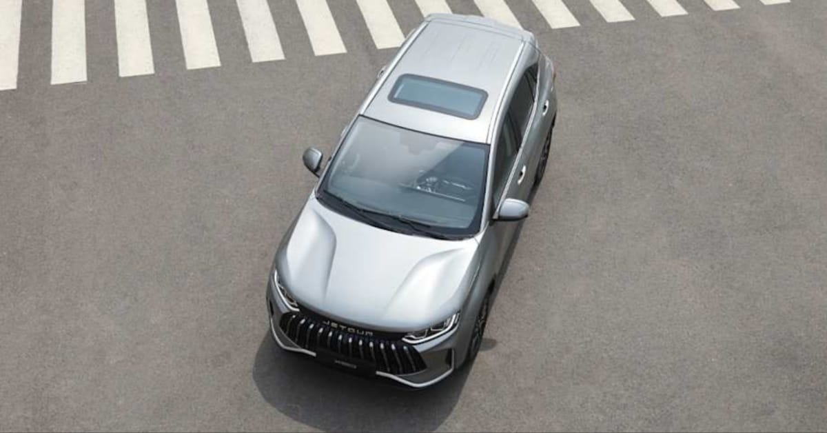 Jetour X50 Top Angle View