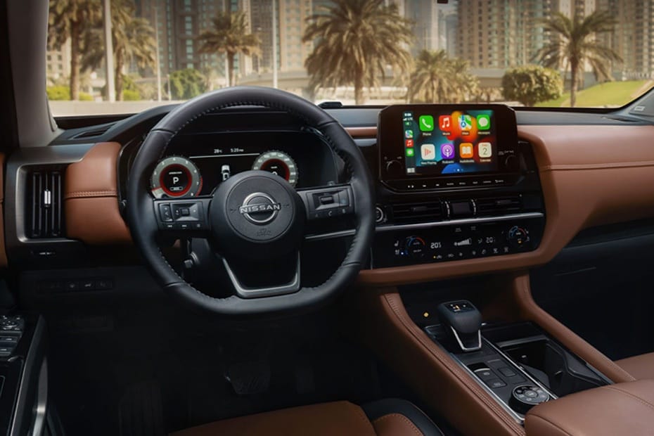 Nissan Pathfinder interior view