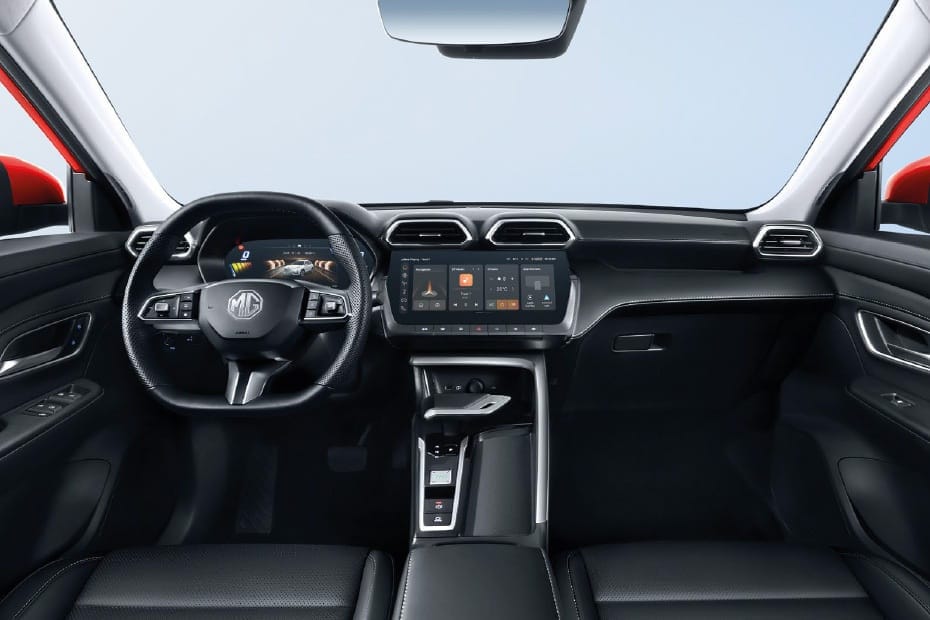 MG ZS interior view