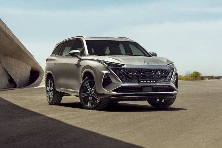 MG RX9 front view in brown color