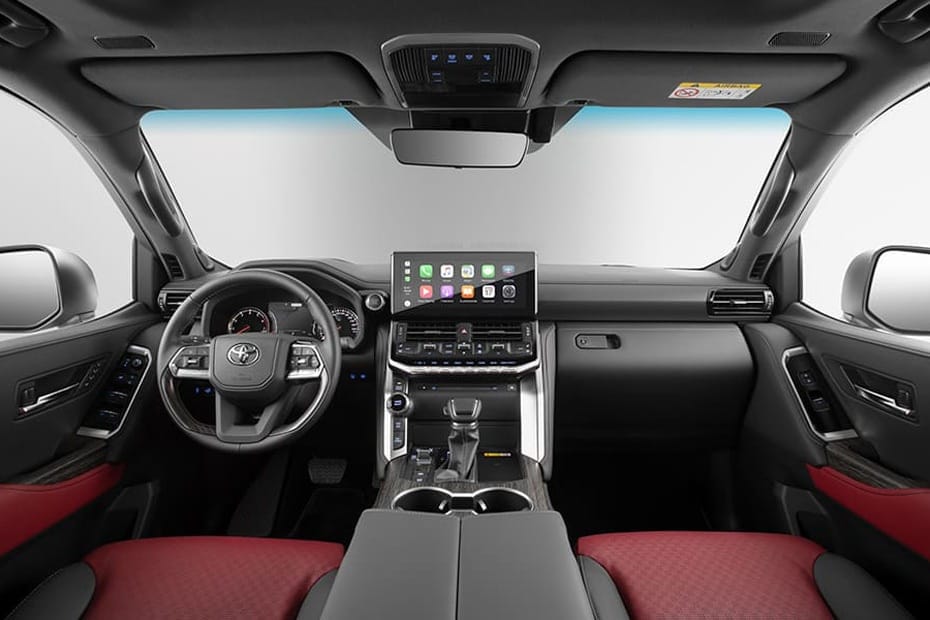 Toyota Land Cruiser interior view