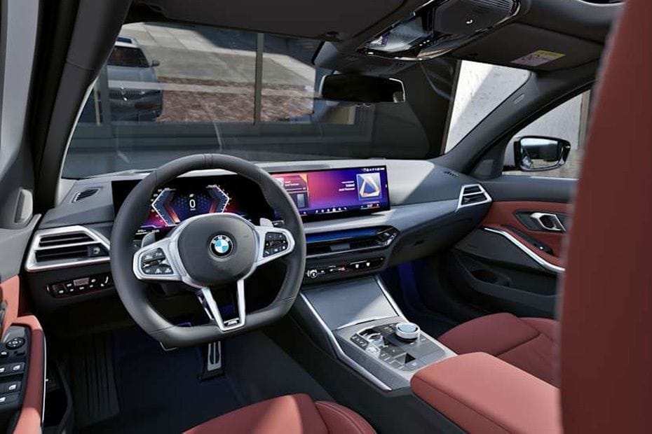 BMW 3 Series interior view