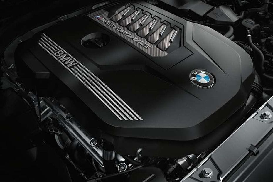 BMW 3 Series engine view