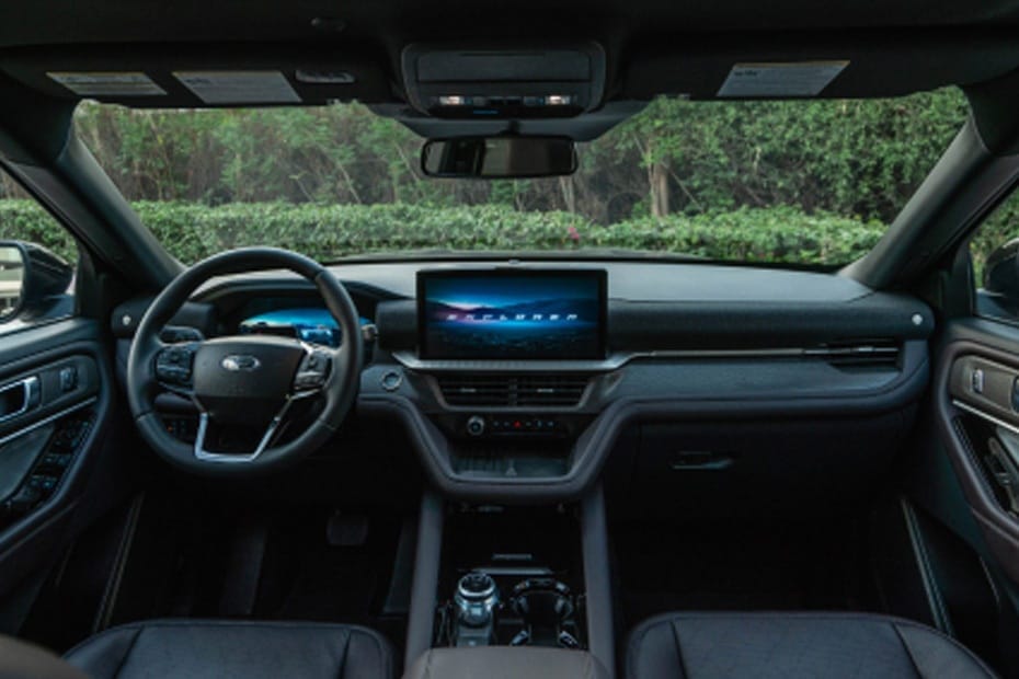 Ford Explorer interior view
