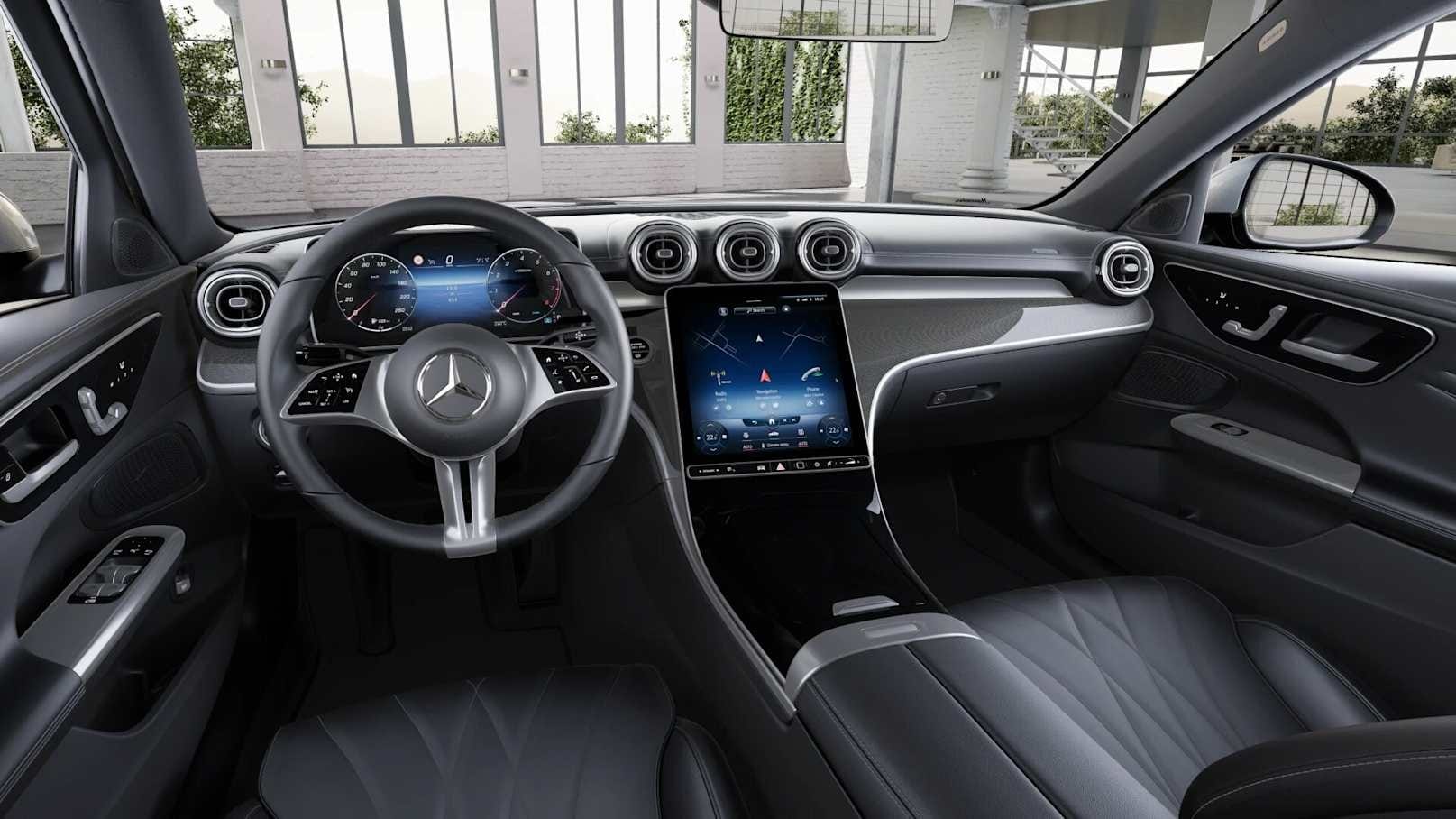 Mercedes-Benz C-Class interior view