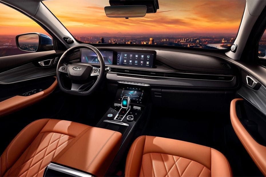 Tiggo 8 Pro Max interior view