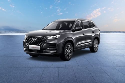 Tiggo 8 Pro Max side view in black color