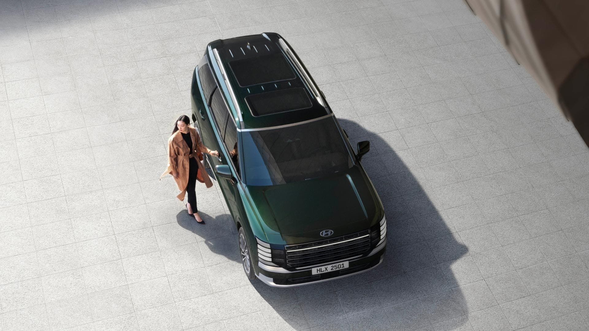 Hyundai Palisade Top Angle view