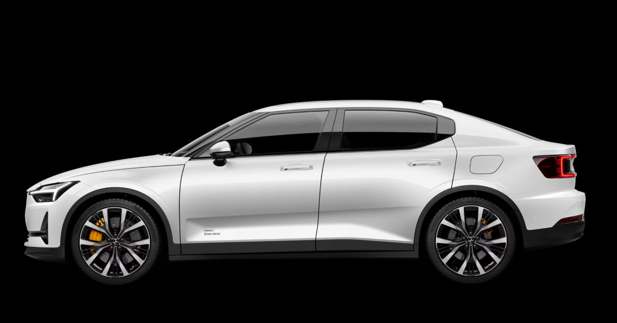 New Polestar 2 Side View