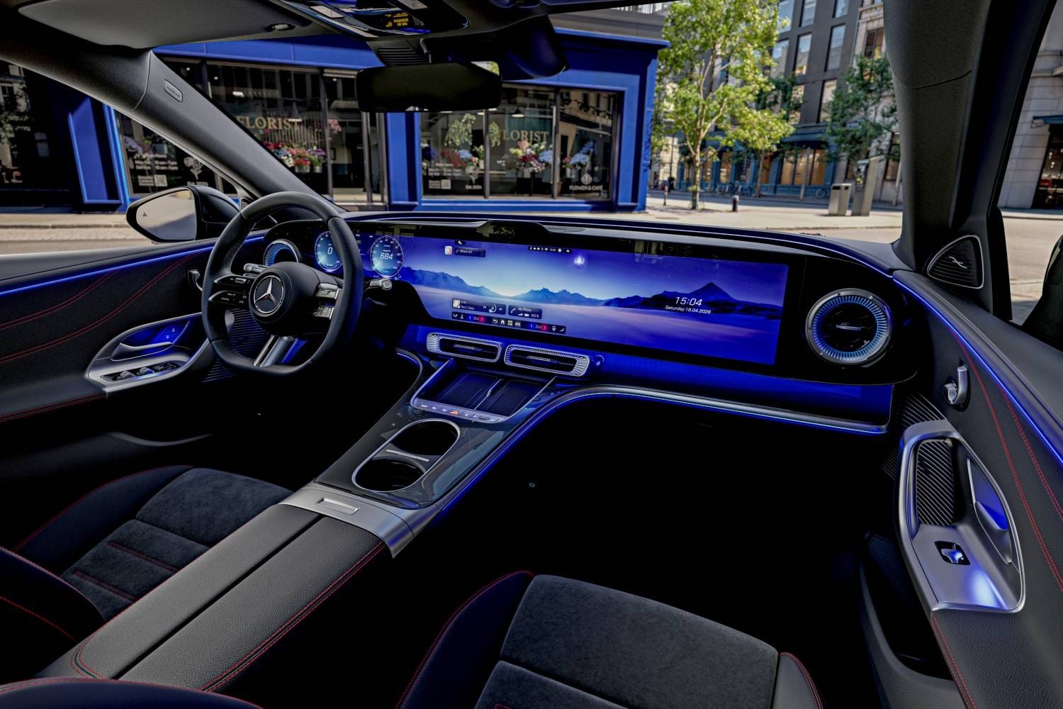 Mercedes-Benz C-Class Electric Interior