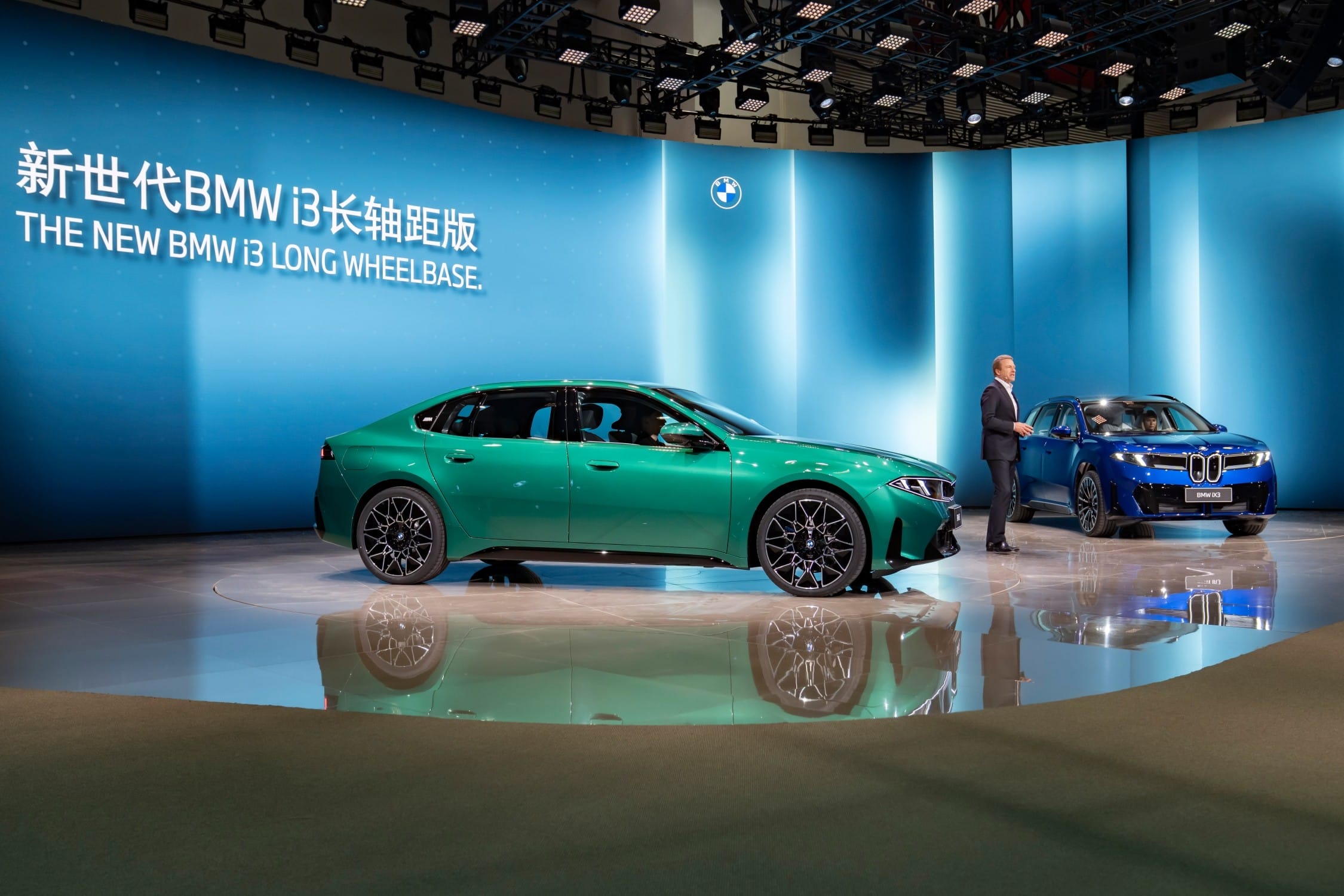 The new BMW i3 Long Wheelbase and the new BMW iX3 Long Wheelbase