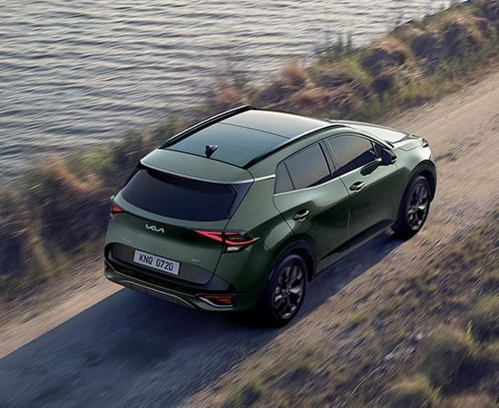 Kia Sportage Rear top View