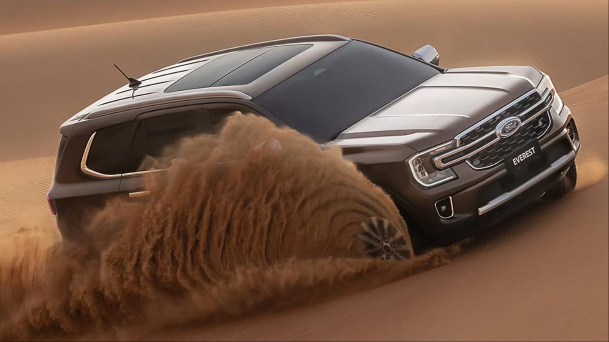 Ford Everest Off-Roading