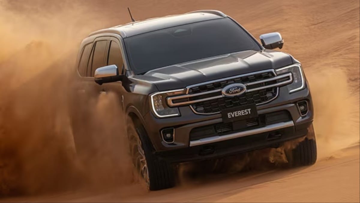 Ford Everest Off-Roading