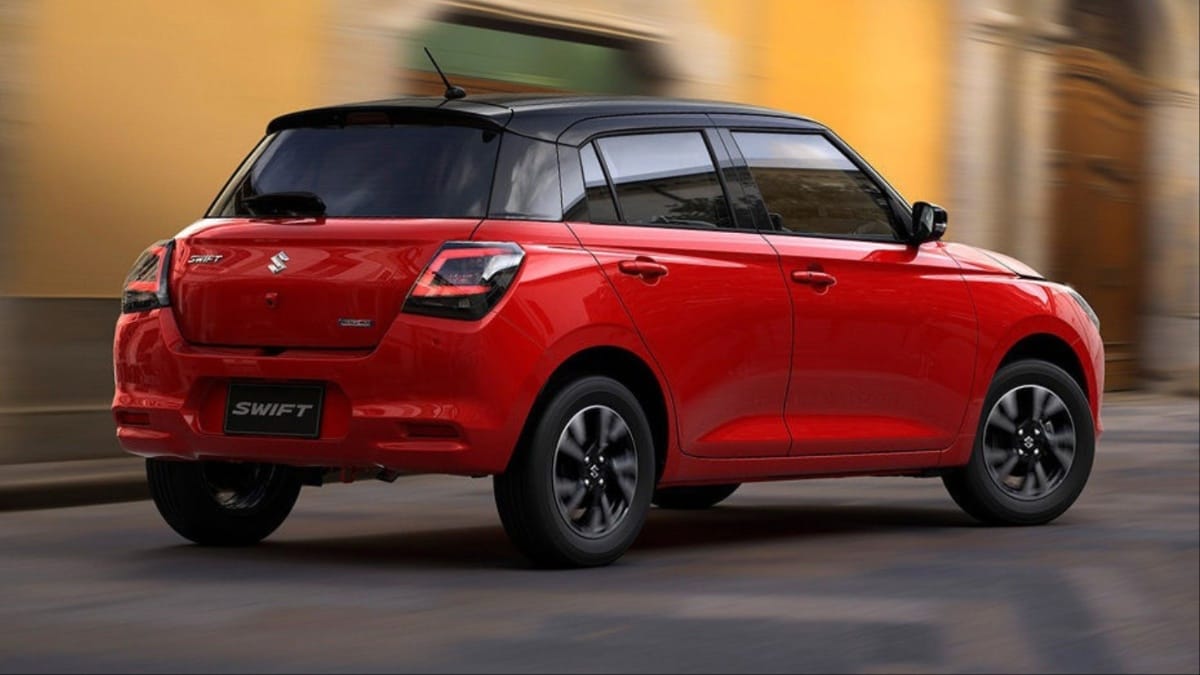 Suzuki Swift Rear Side View